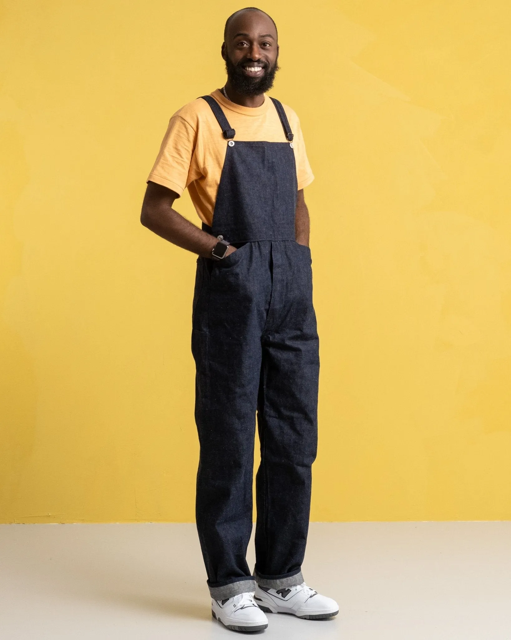 1220 Turn of Century Denim Overall 10 Oz One Wash