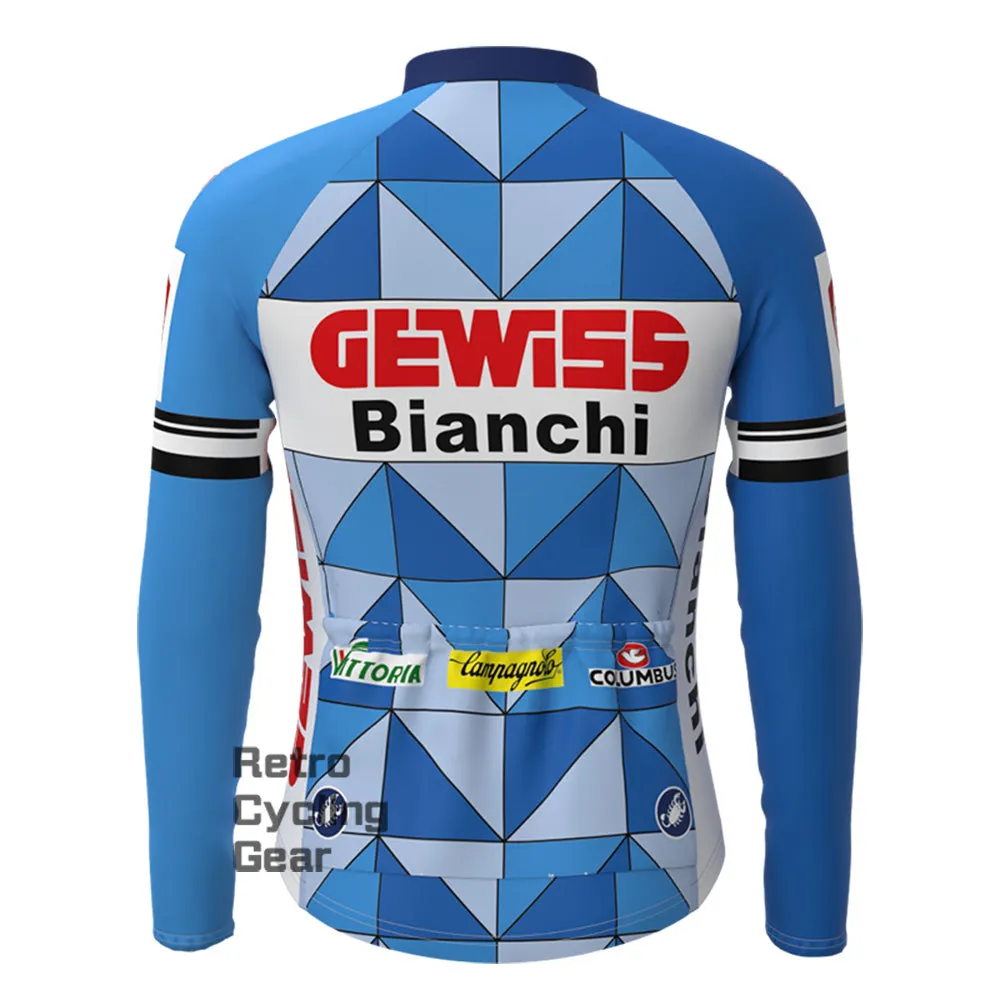 1988 Bianchi Fleece Retro Long Cycling Kits