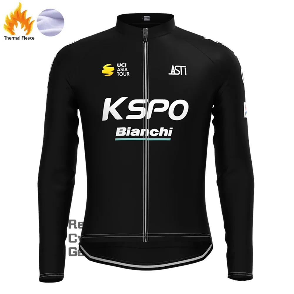 2018 Bianchi Fleece Retro Long Cycling Kits