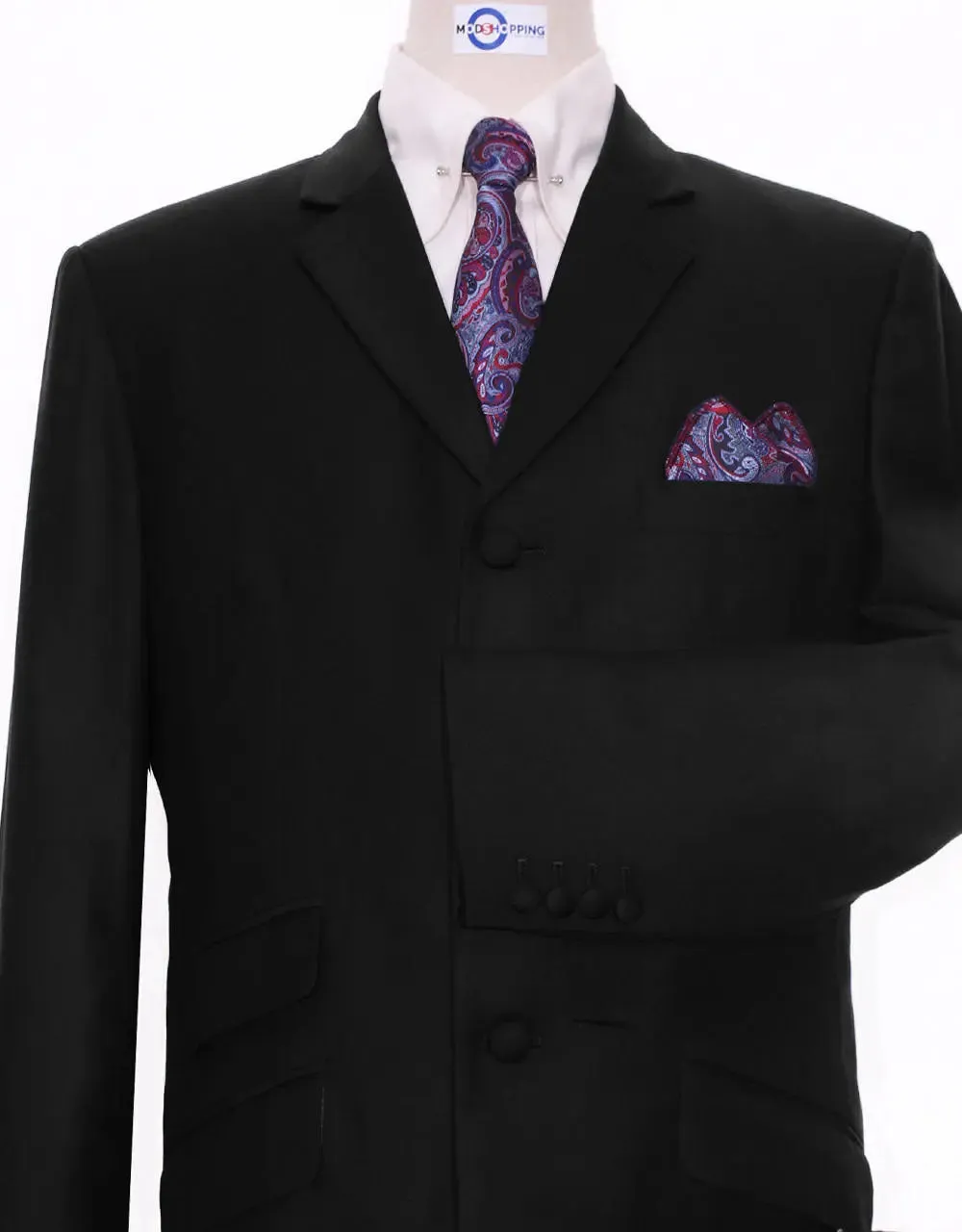 3 Piece Suit | Essential Black Suit For Men