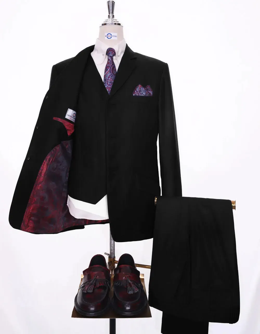 3 Piece Suit | Essential Black Suit For Men