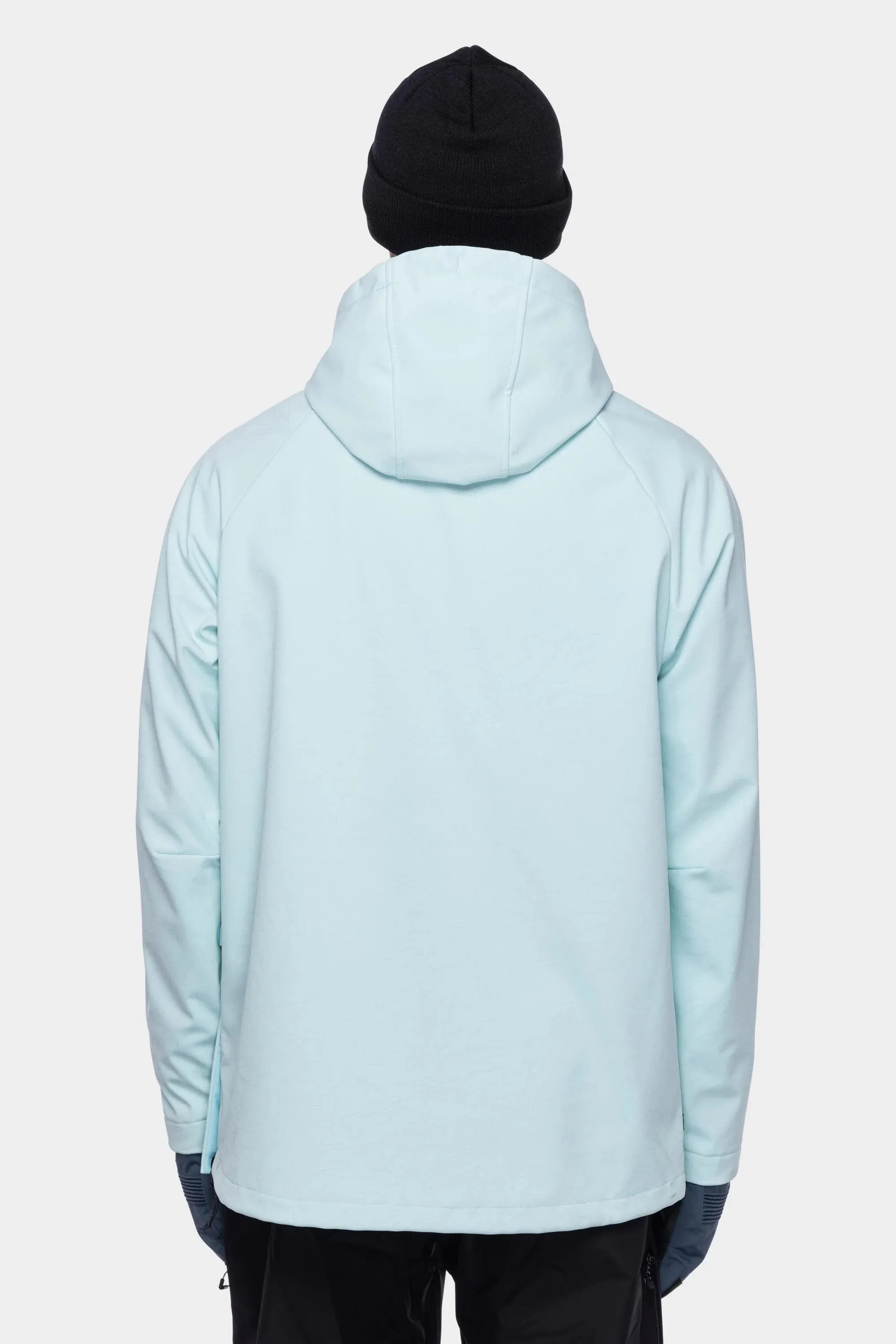 686 Waterproof Hoodie Mens 2023 Icy Blue Hyperchromic