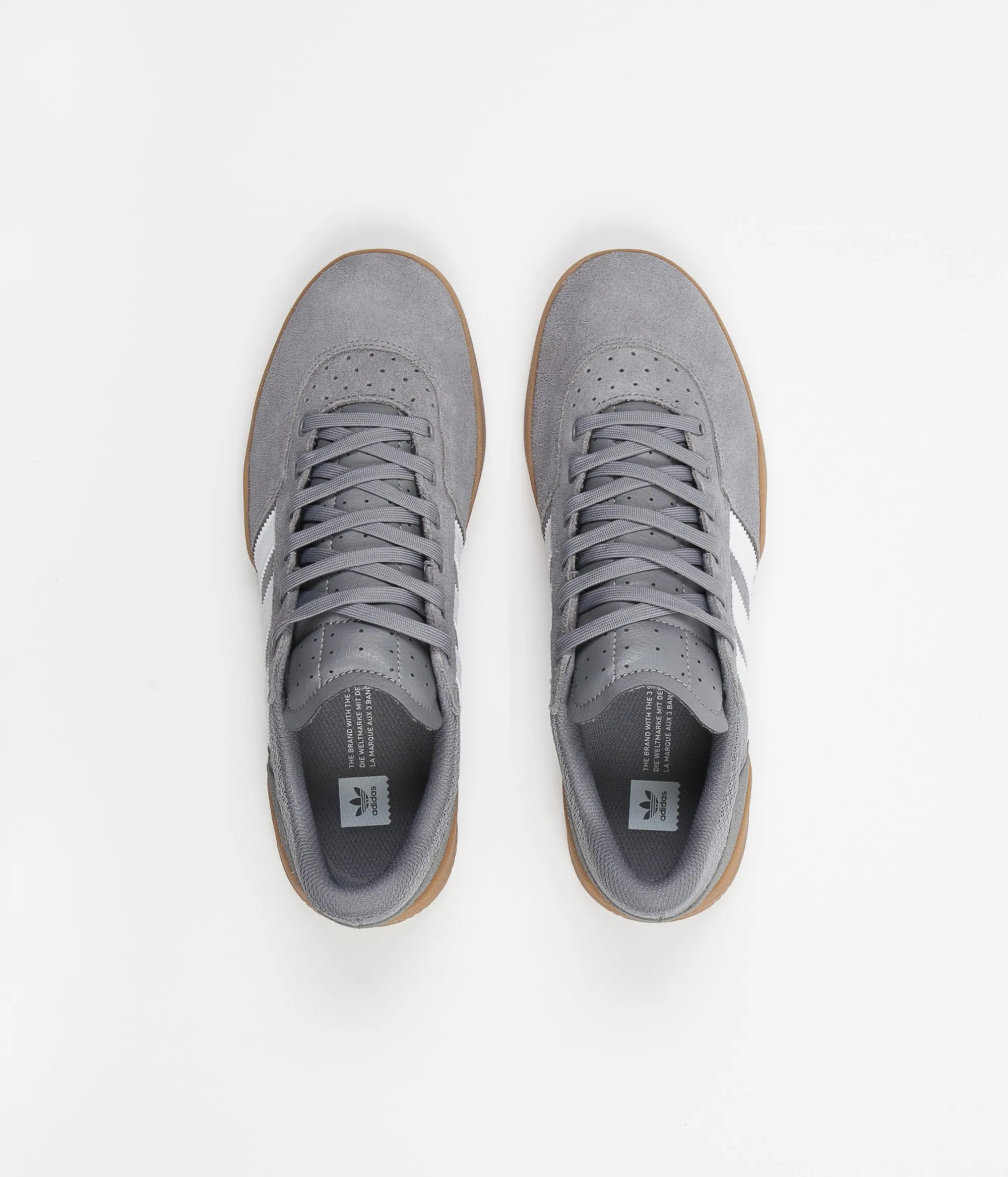 Adidas City Cup Shoes - Grey Three / FTW White / Gum4