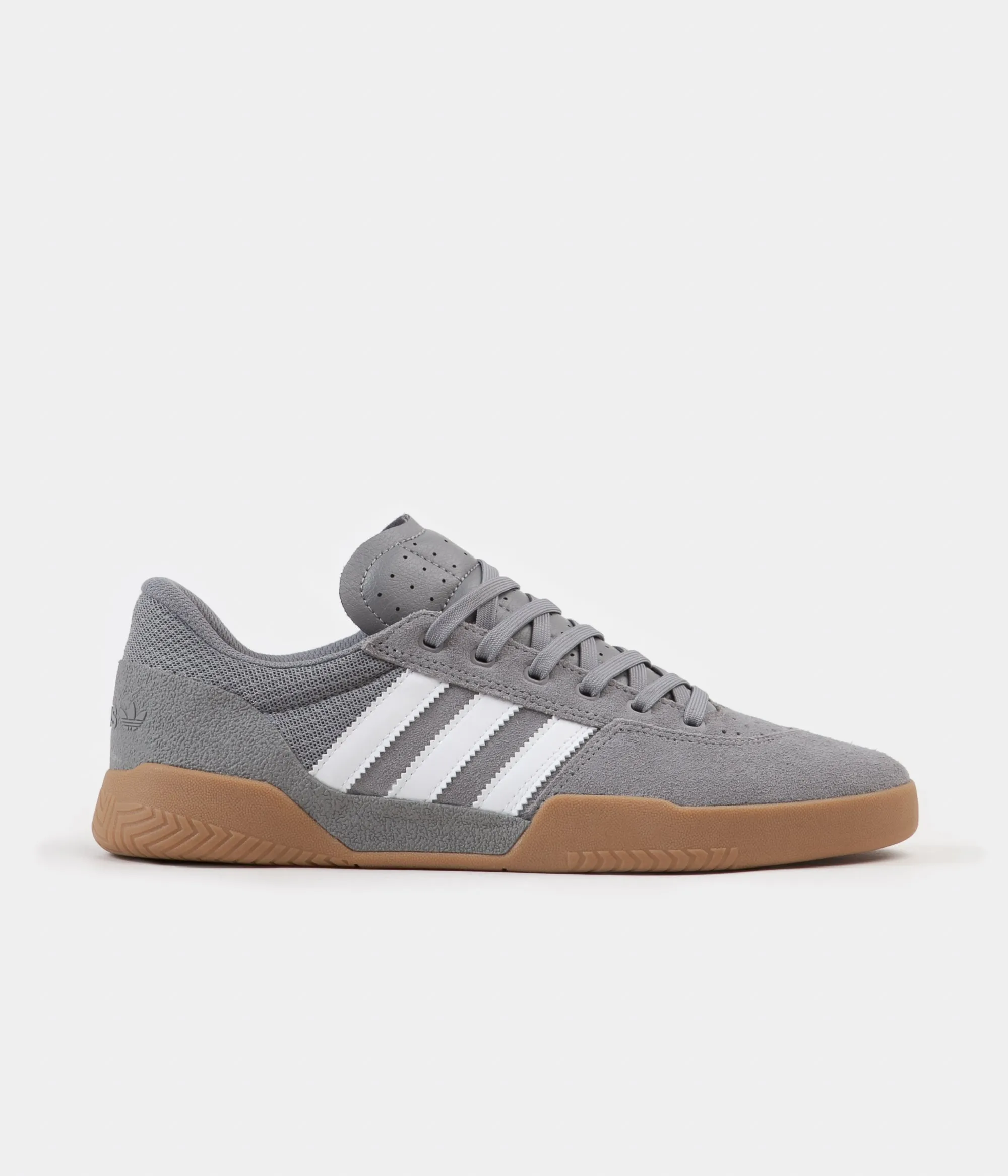 Adidas City Cup Shoes - Grey Three / FTW White / Gum4