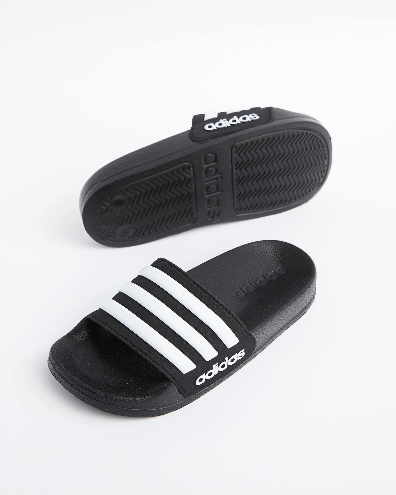 Adilette Shower Slides Black/White