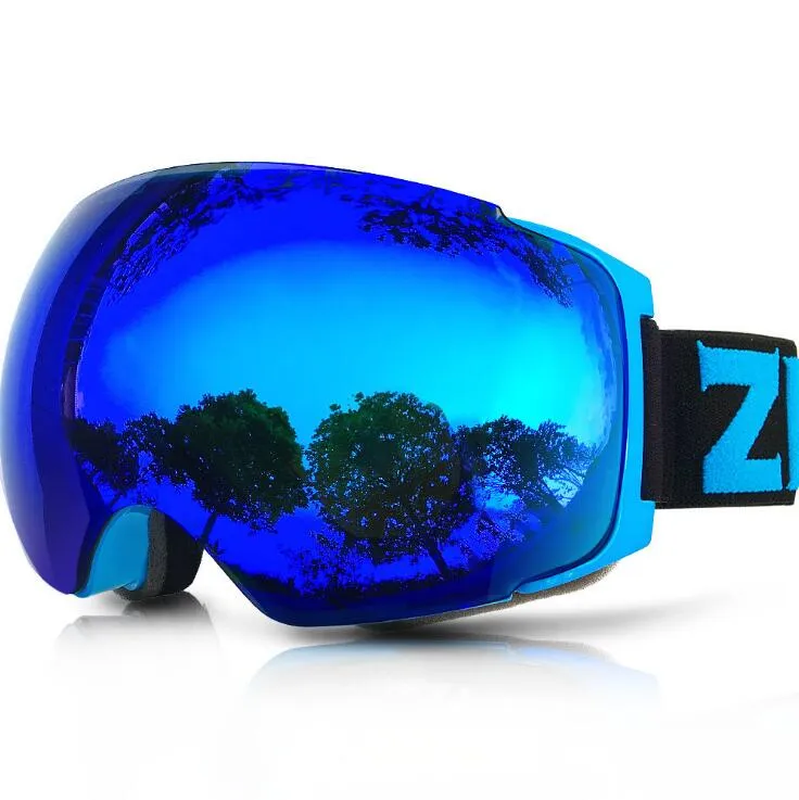 Anti-fog Detachable Strap Ski Snowboard Goggles