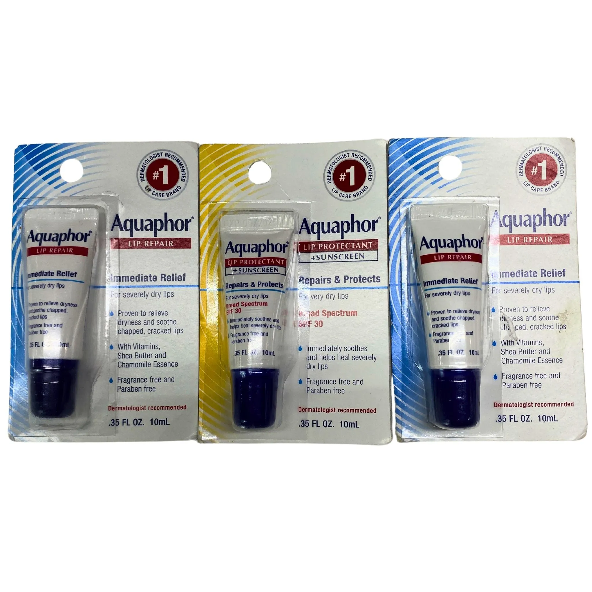 Aquaphor Lip Protectant  Suncreen 35 FL OZ (50 Pcs Lot)