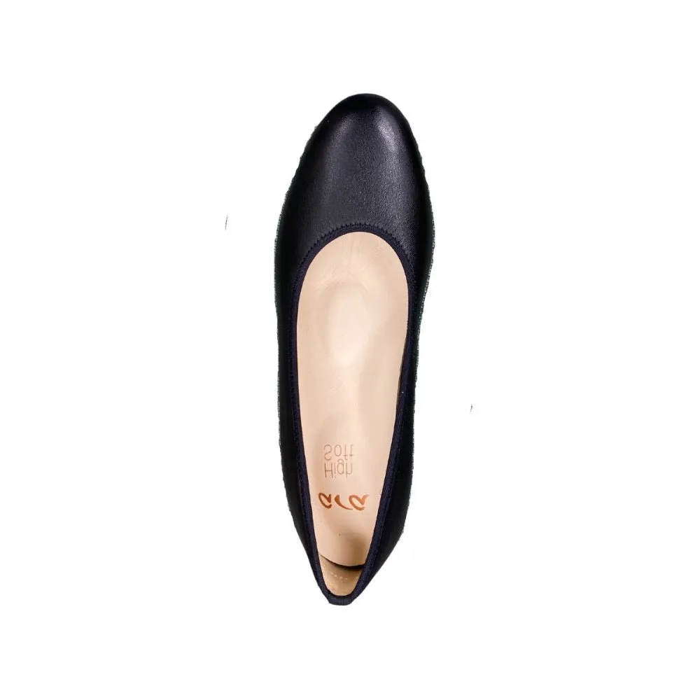 Ara Women's Nyon Pump Black Leather