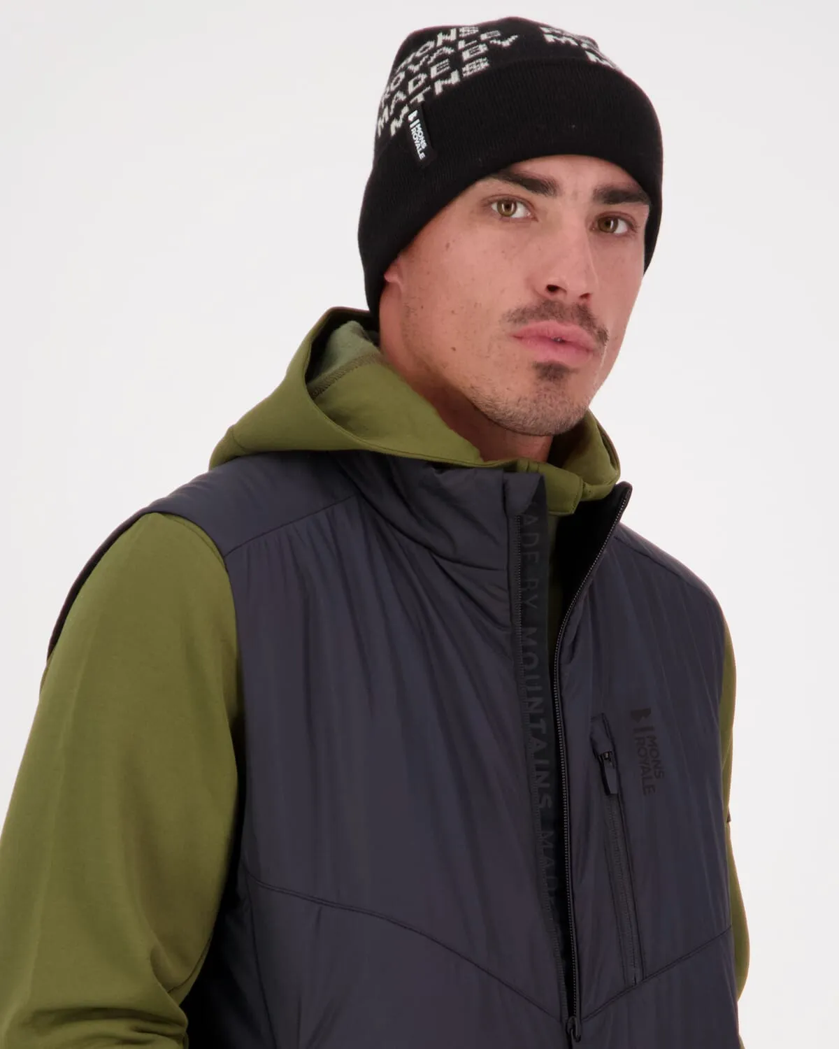 Arete Merino Insulated Vest - Black