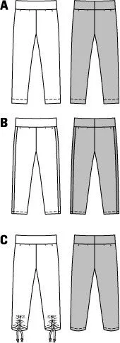 BD9415 Girls' Pants | Easy