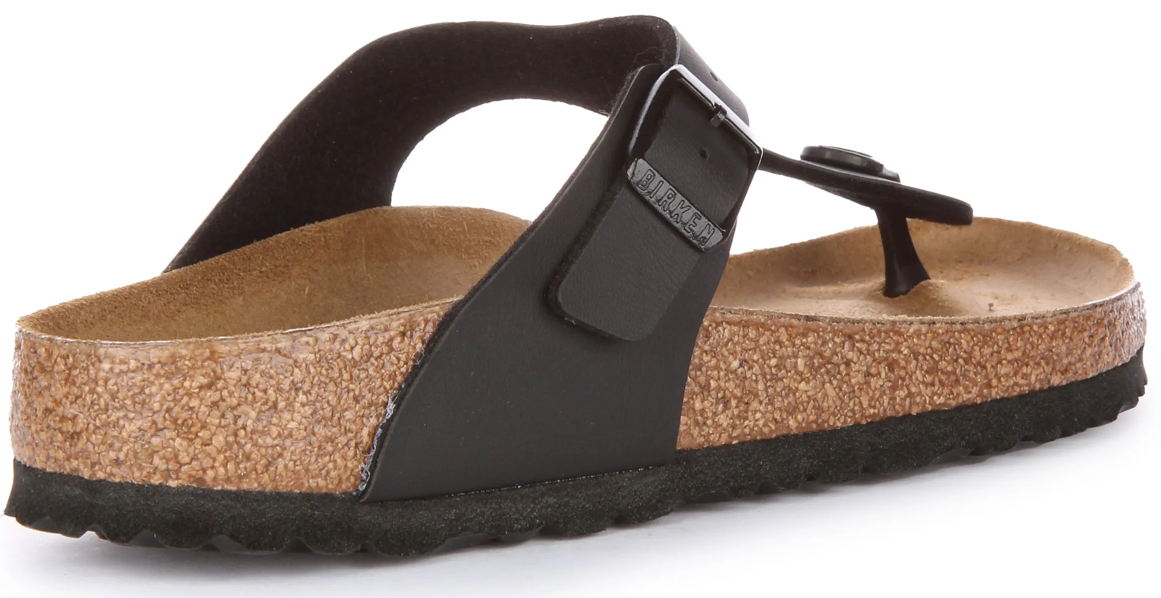 Birkenstock Gizeh In Black | Narrow Fit