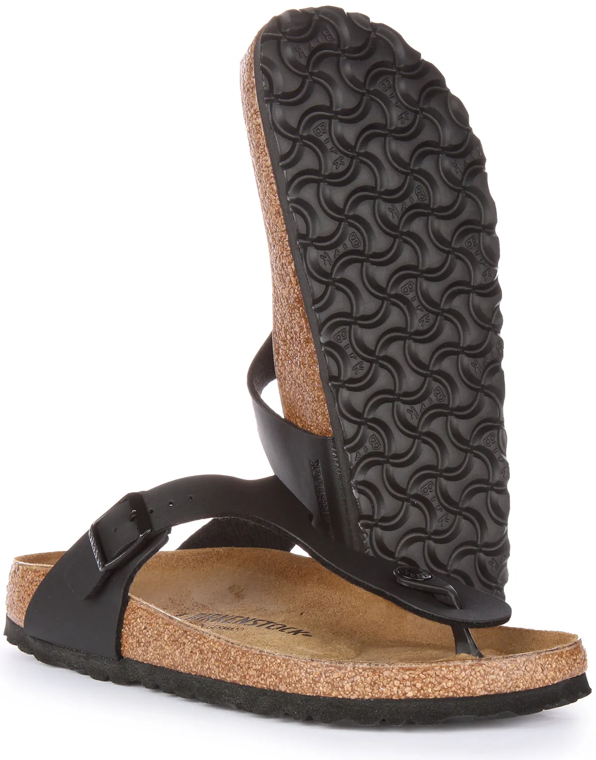 Birkenstock Gizeh In Black | Narrow Fit