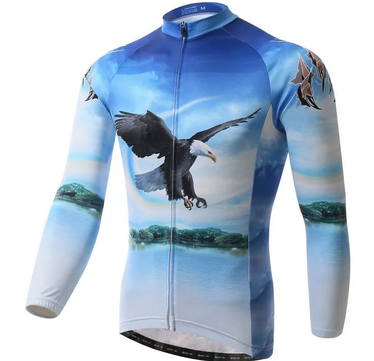 Blue Owl Long Sleeve Cycling Jersey Set