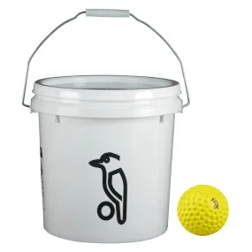 Bowling Machine Balls & Bucket (24 Ball Pack)