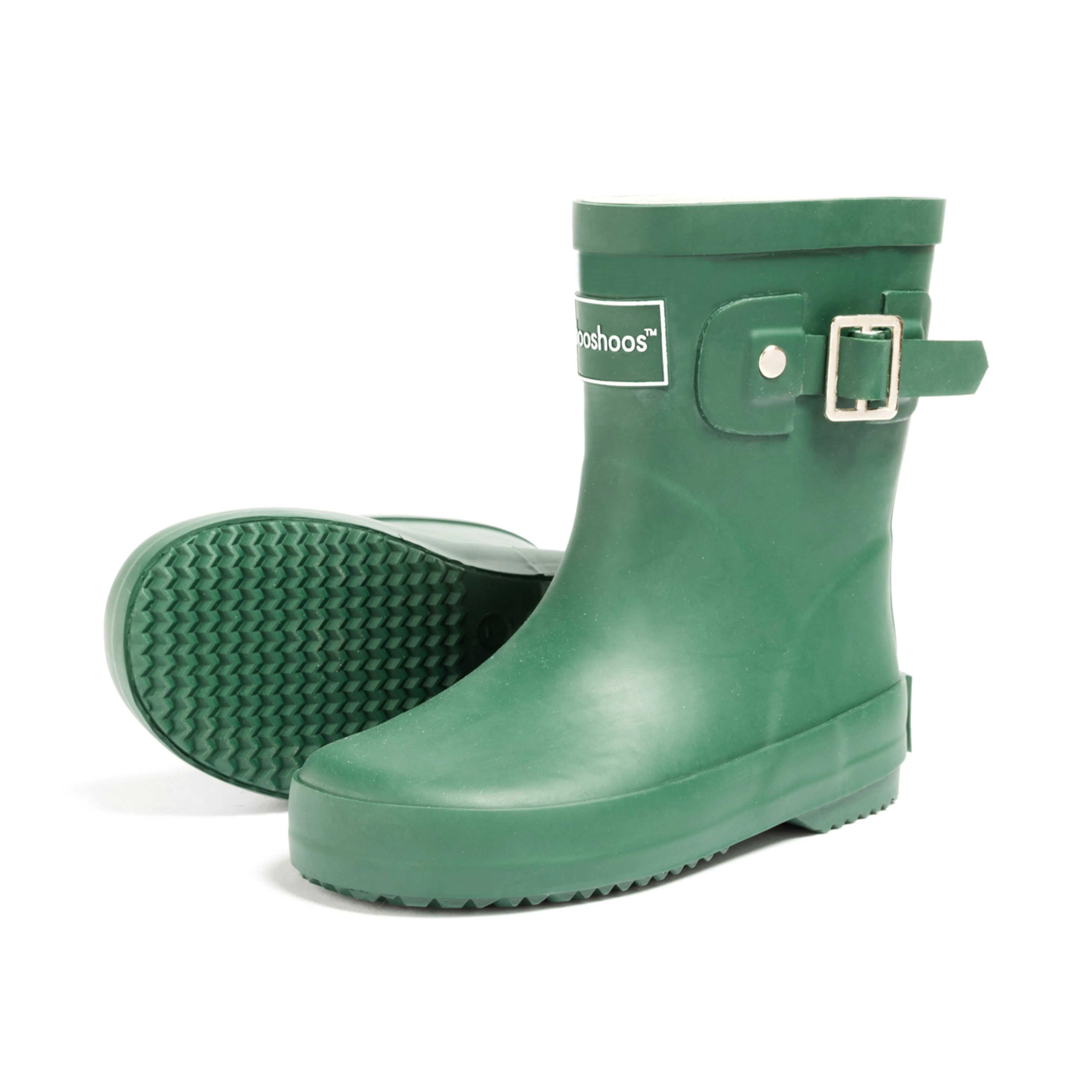 Boys Rain Boots in Forest Green - Sorin