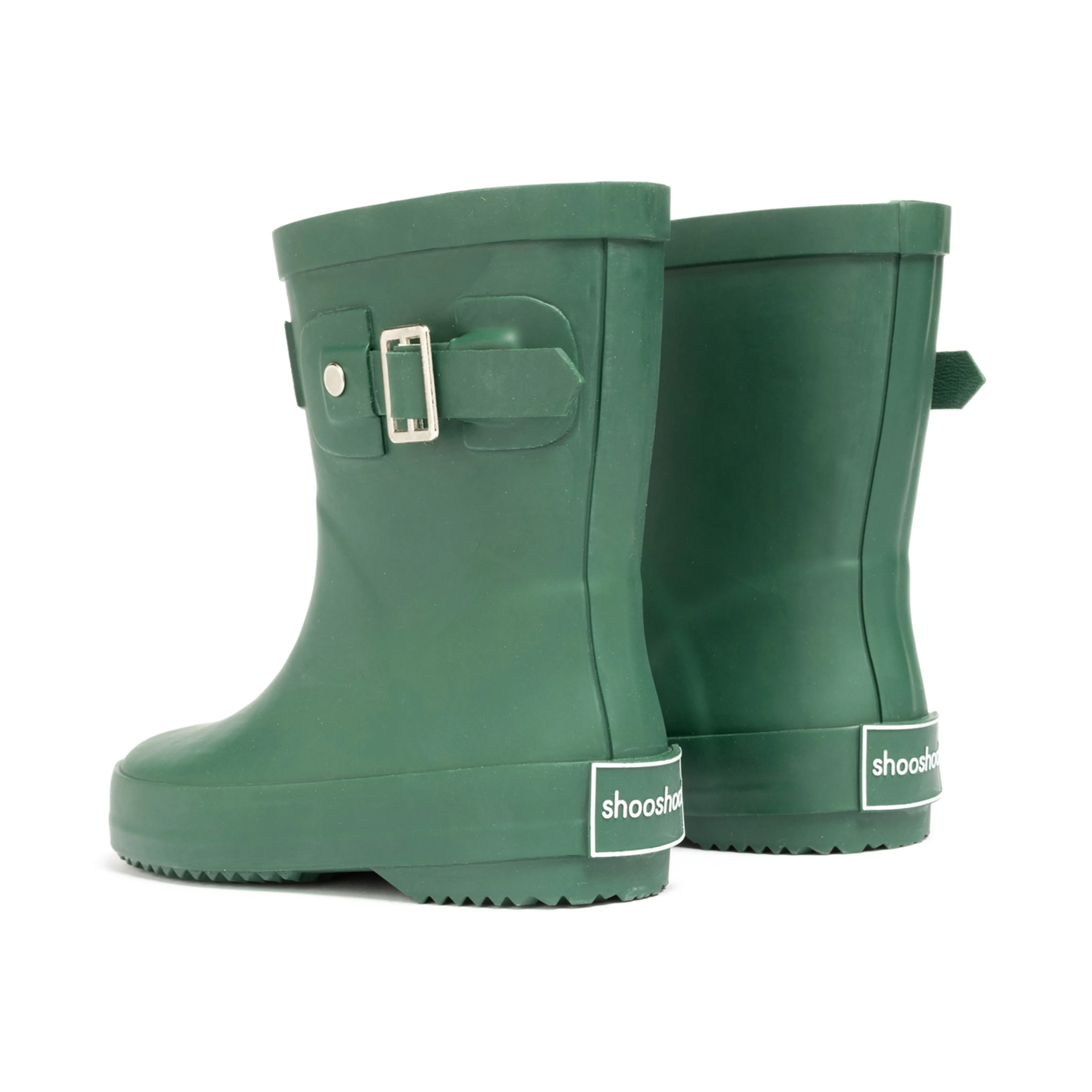 Boys Rain Boots in Forest Green - Sorin