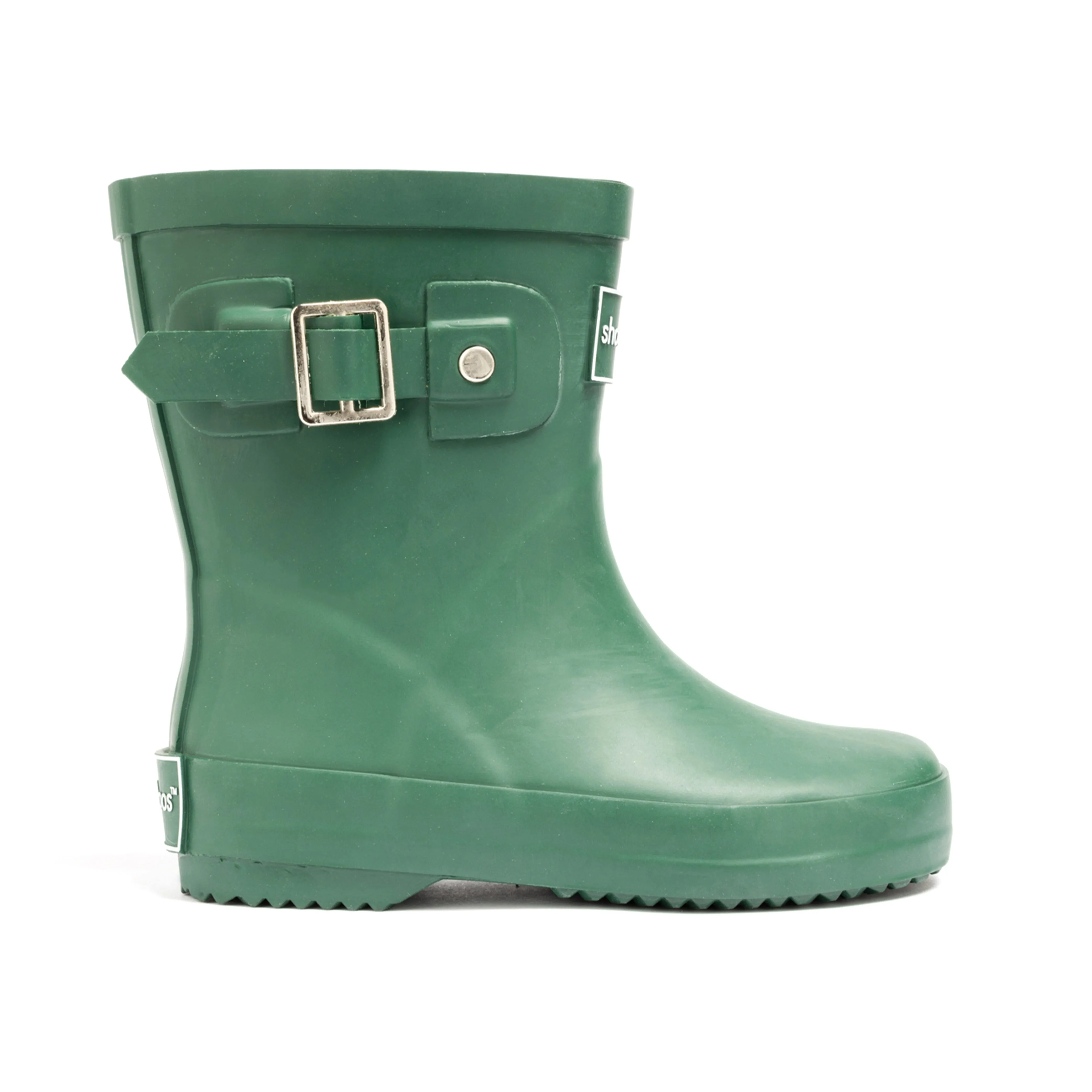 Boys Rain Boots in Forest Green - Sorin