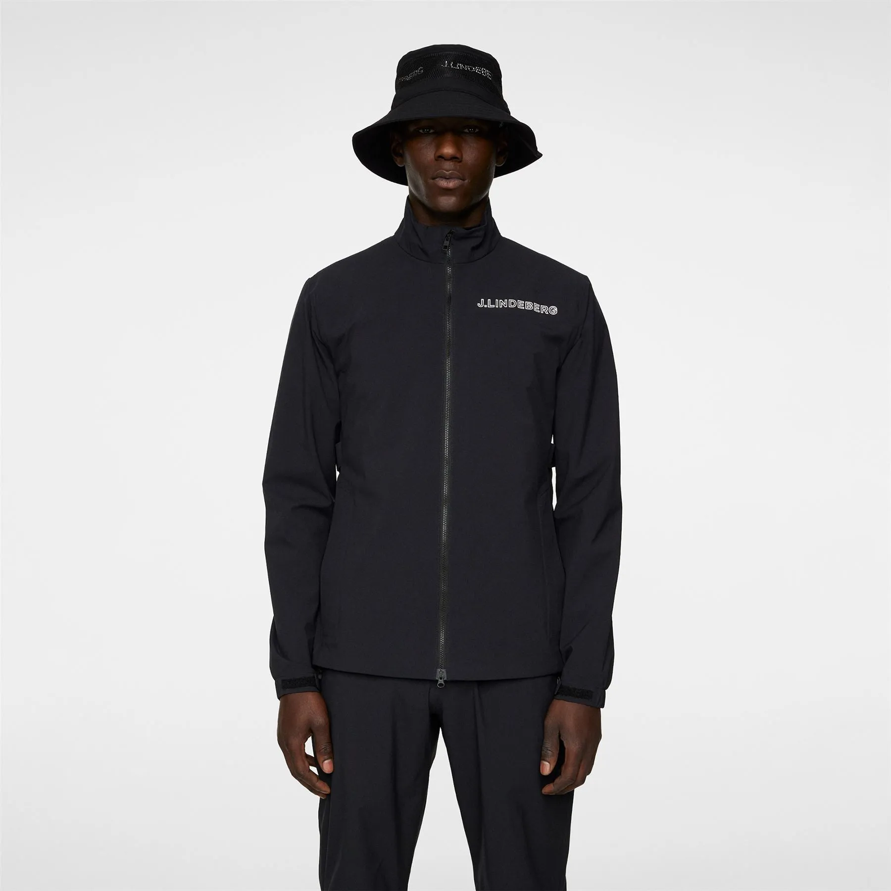 Bridge Padded Rain Jacket Black - AW24