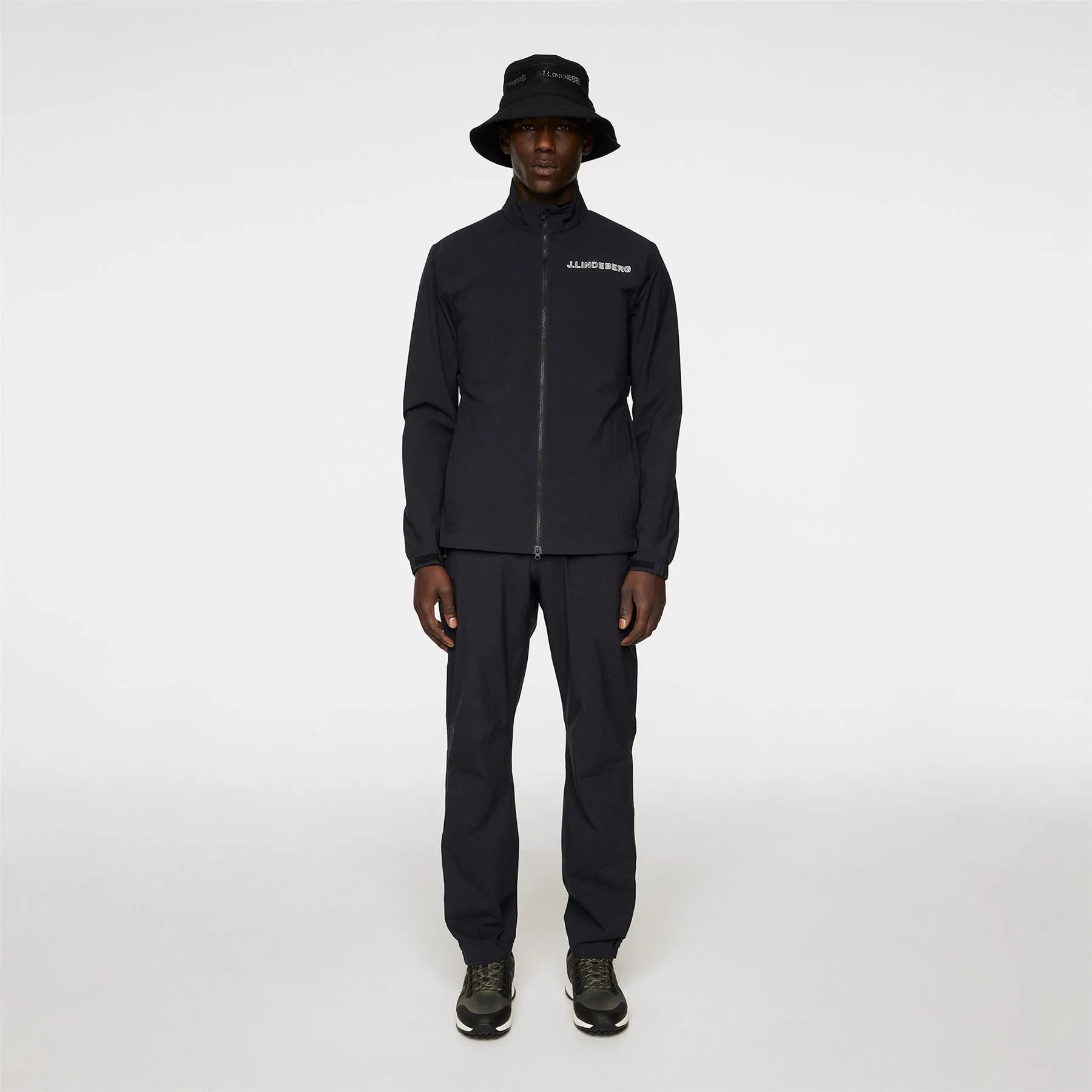 Bridge Padded Rain Jacket Black - AW24