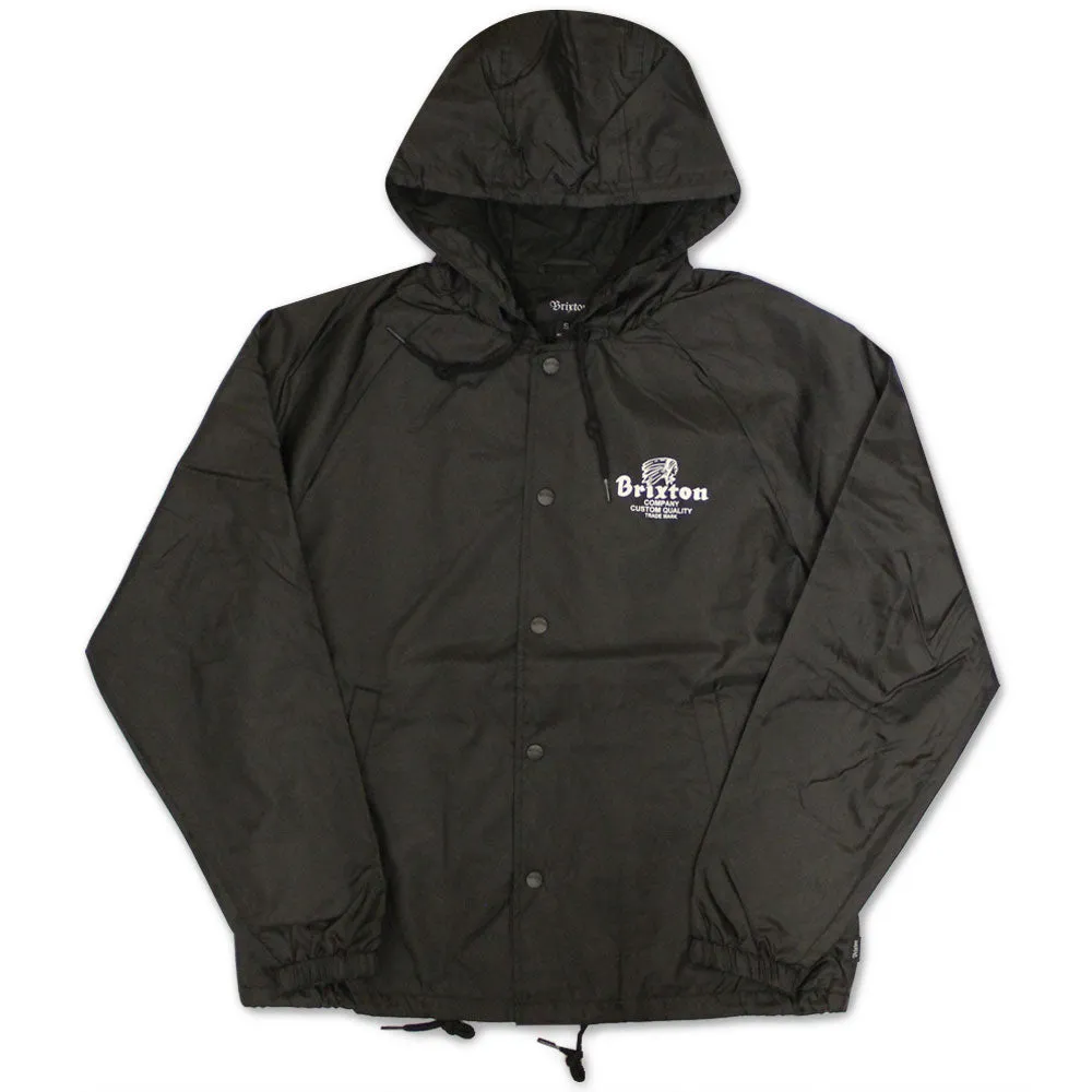 Brixton Tanka Windbreaker Jacket Black