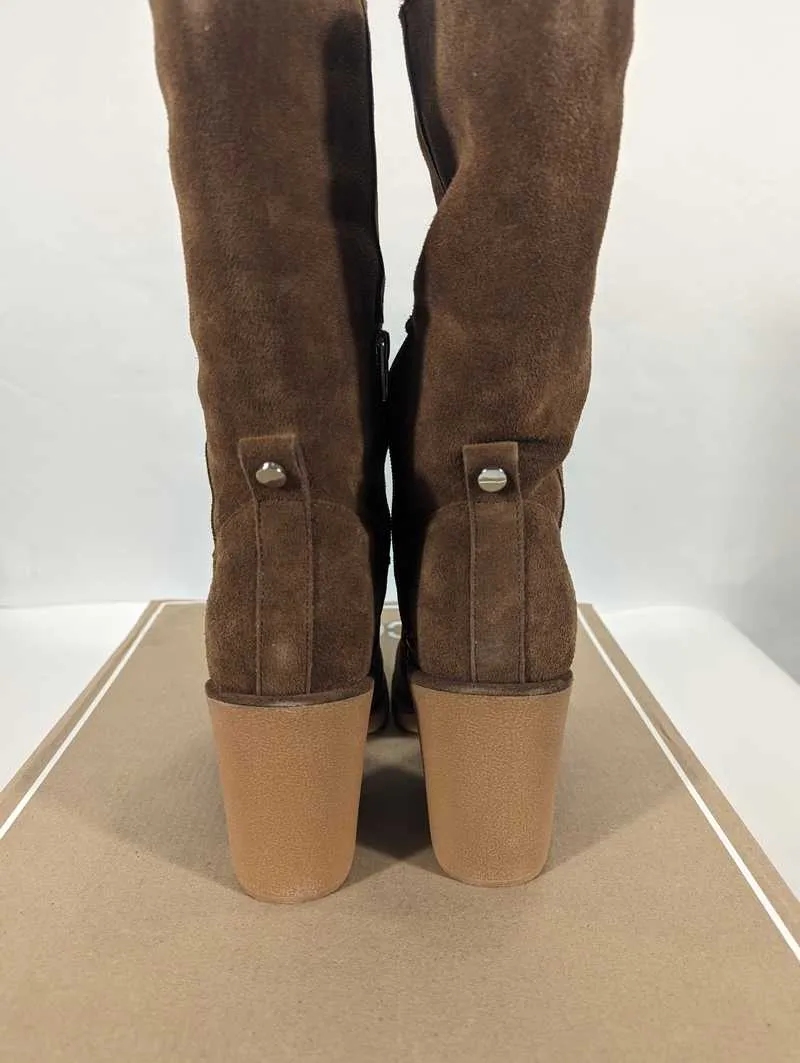 CADDIE PLUSH BOOTS COCOA SUEDE - re:vita