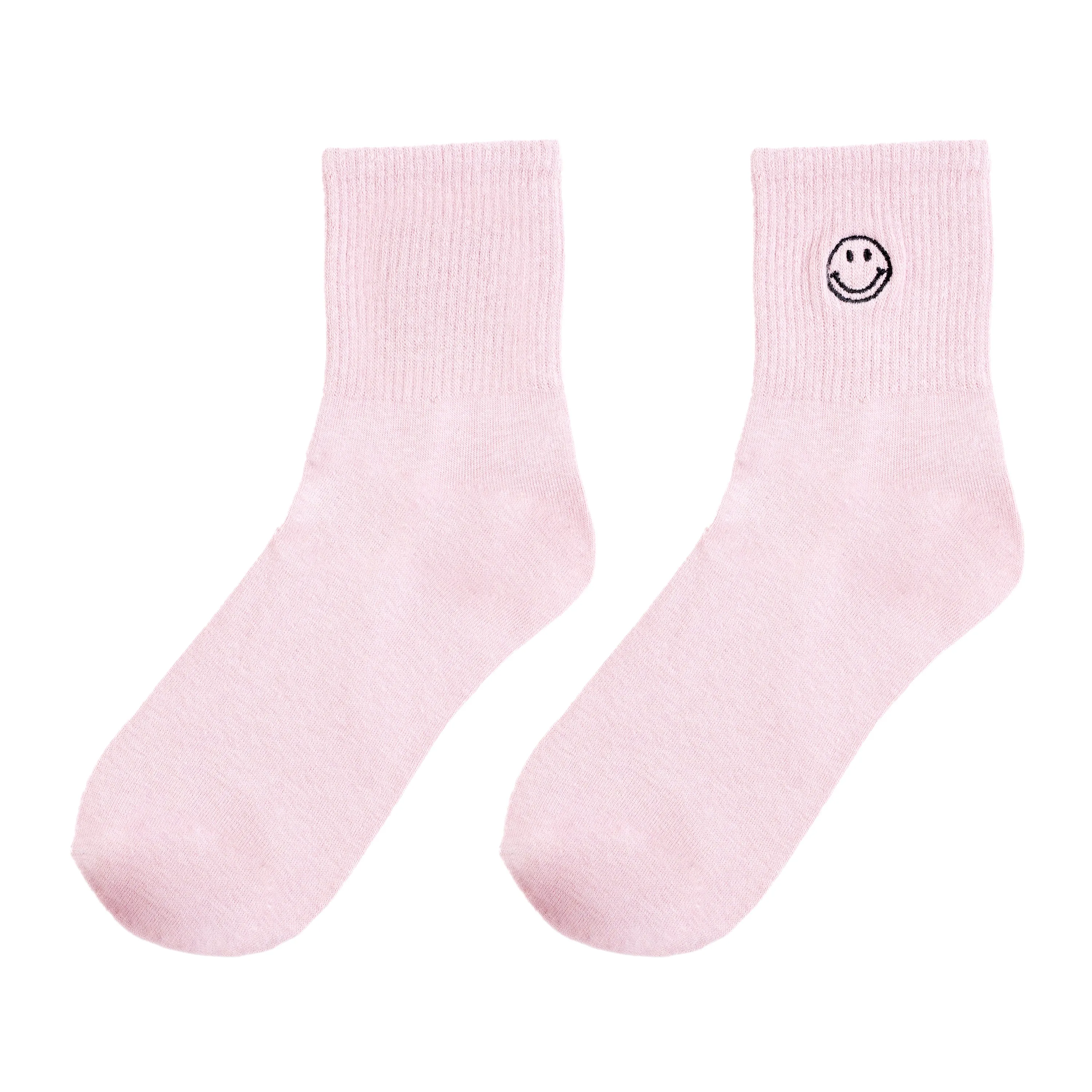 Chokore Embroidered Smiley Socks (Set of 4)