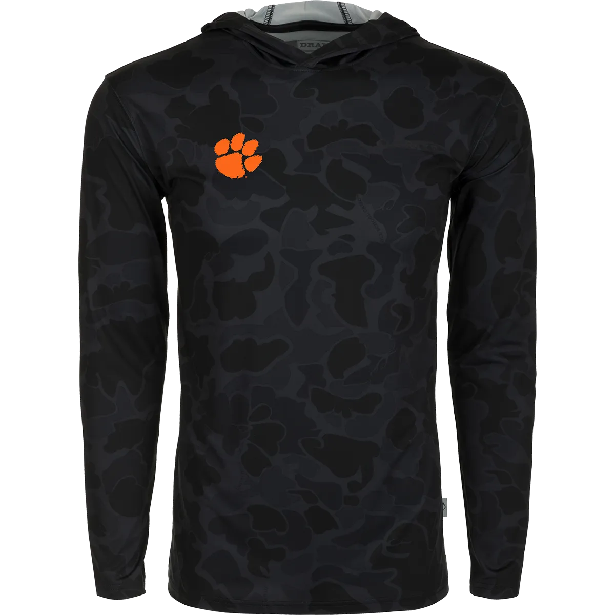 Clemson Performance Long Sleeve Camo Hoodie