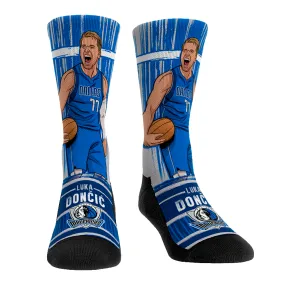 DALLAS MAVERICKS ROCK 'EM DONCIC BIG SHOT CREW SOCK