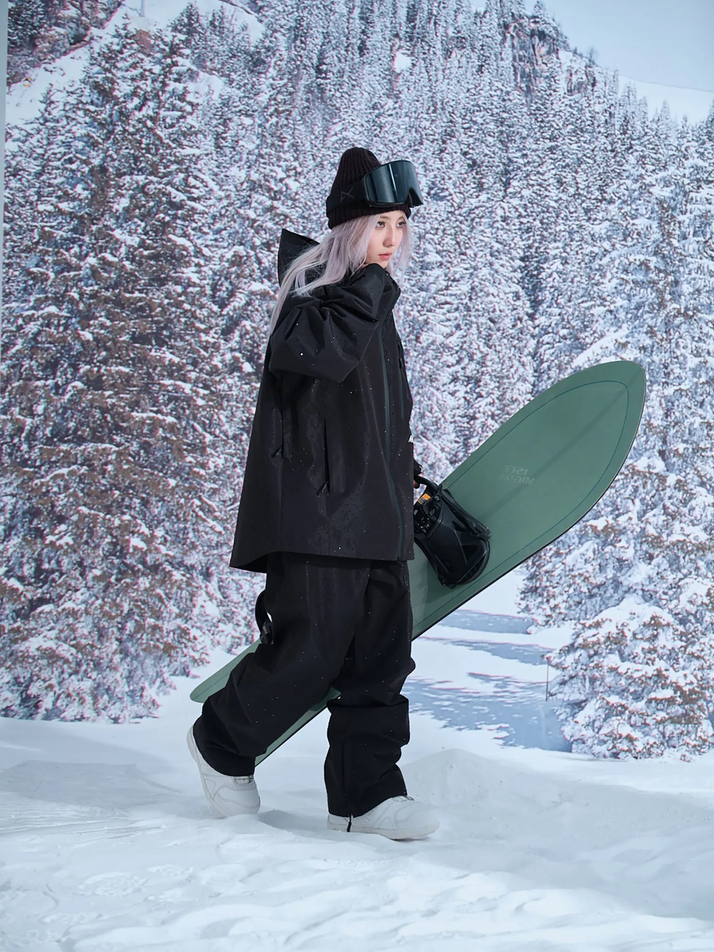 Diamond Black Warrior Ski Suit