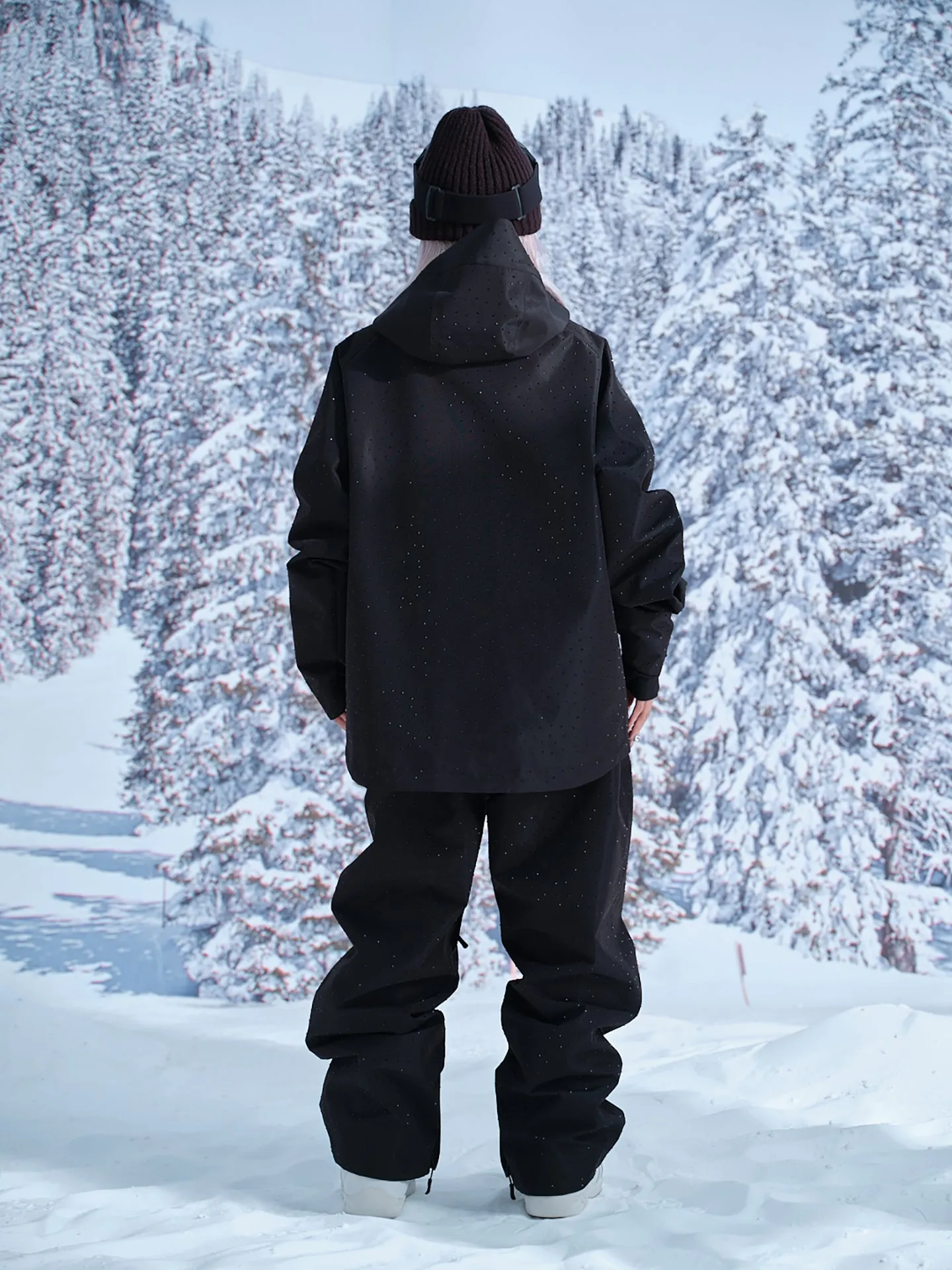 Diamond Black Warrior Ski Suit