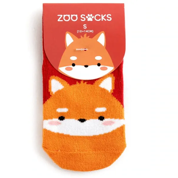 Fox | Non-Skid | Zoo Socks