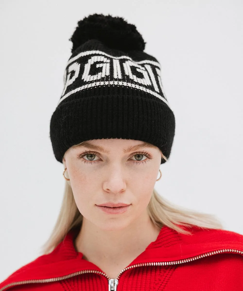 Jane Retro Pom Beanie