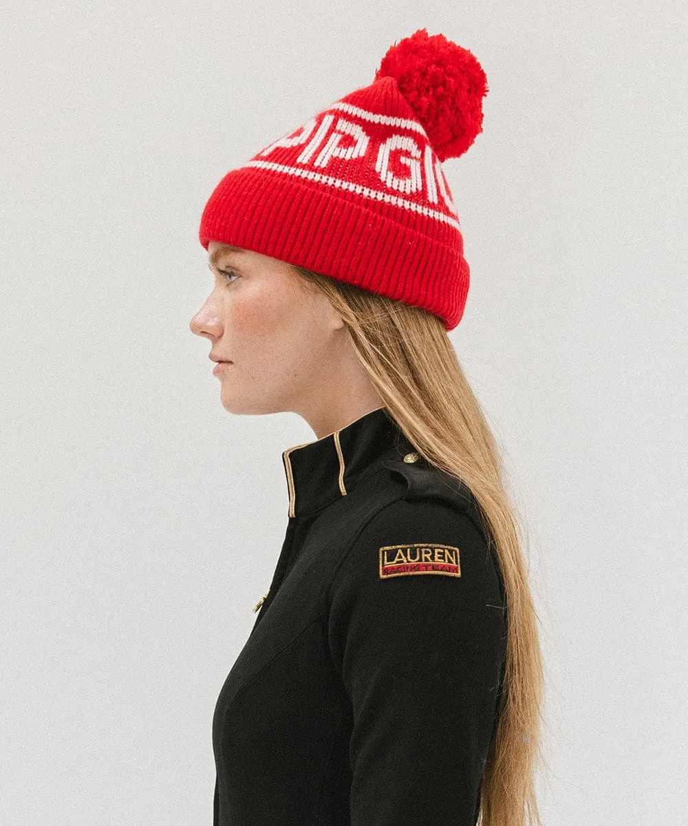 Jane Retro Pom Beanie