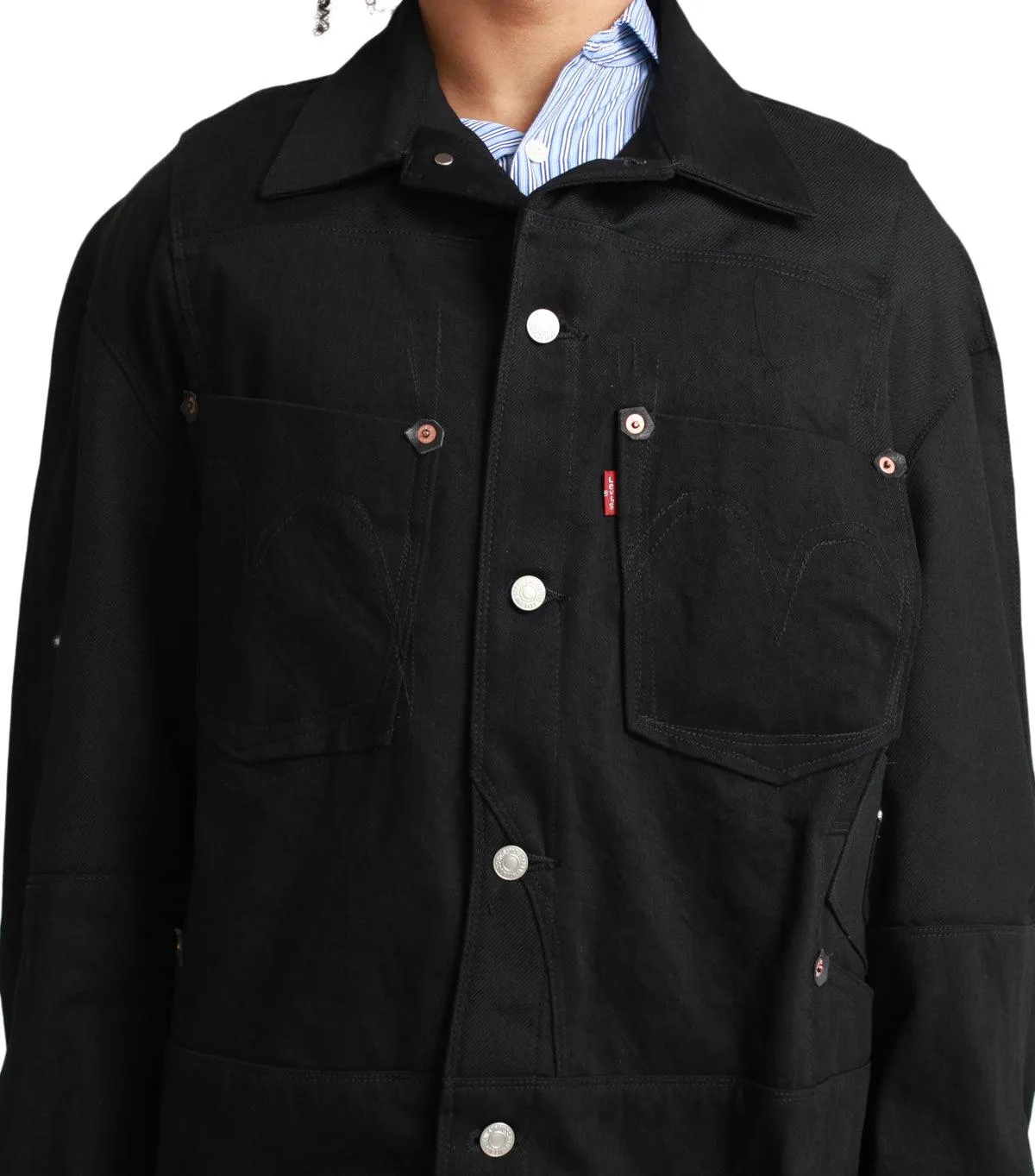 Junya Watanabe MAN x Levi's Denim Jacket Black