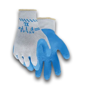 Latex Glove 80 Blue Gloves (6 pair)