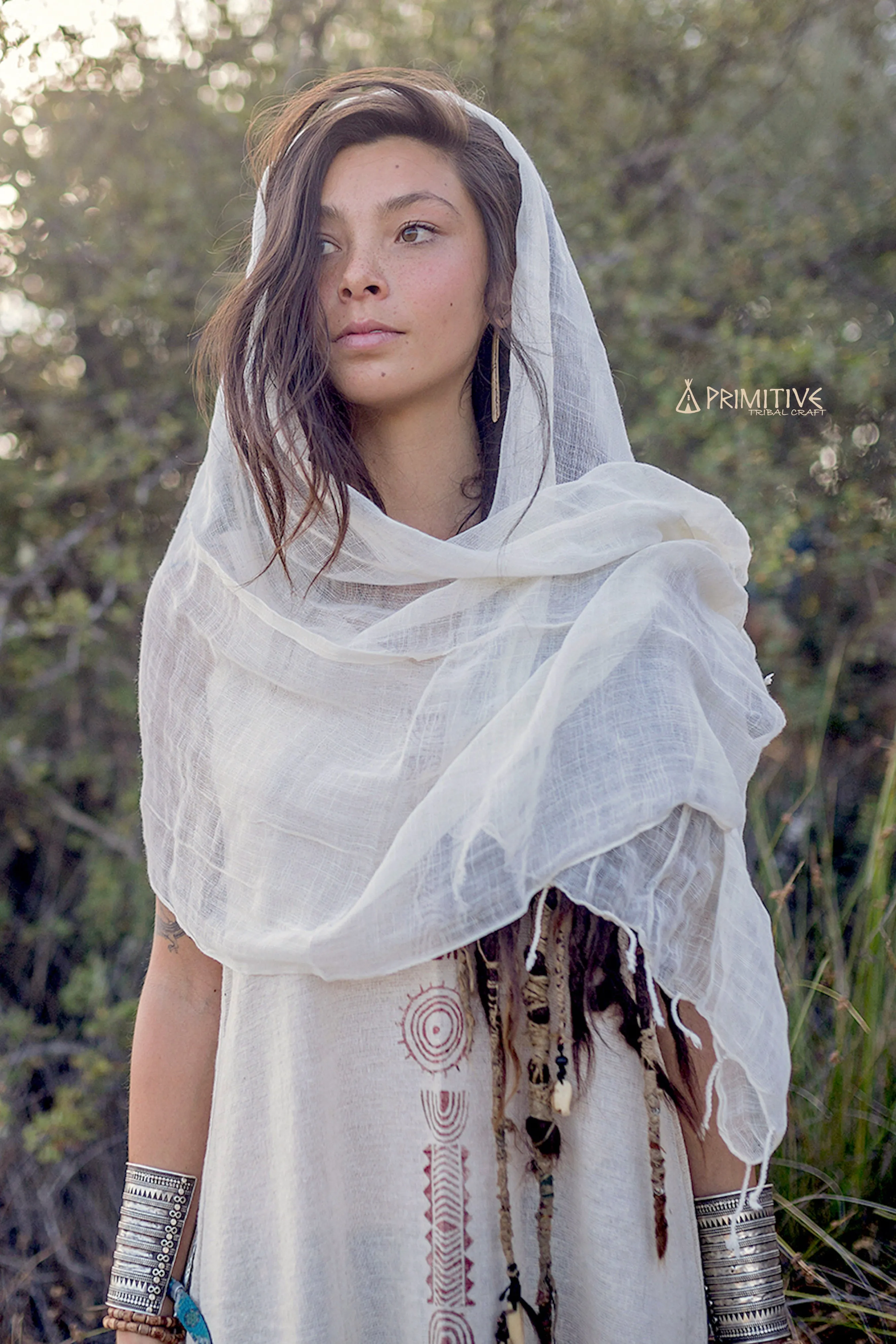 Light Natural Cotton Scarf ⋙⋘