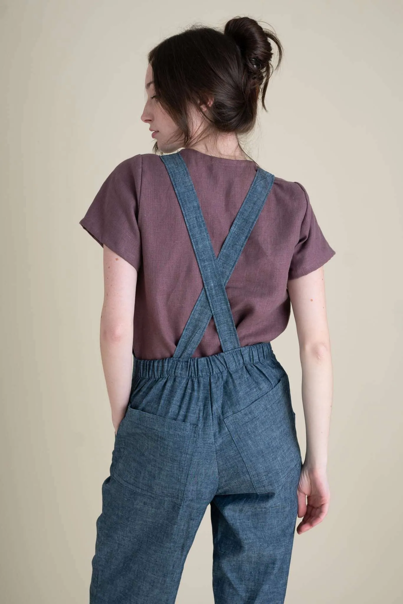 Market Overalls in Indigo Chambray