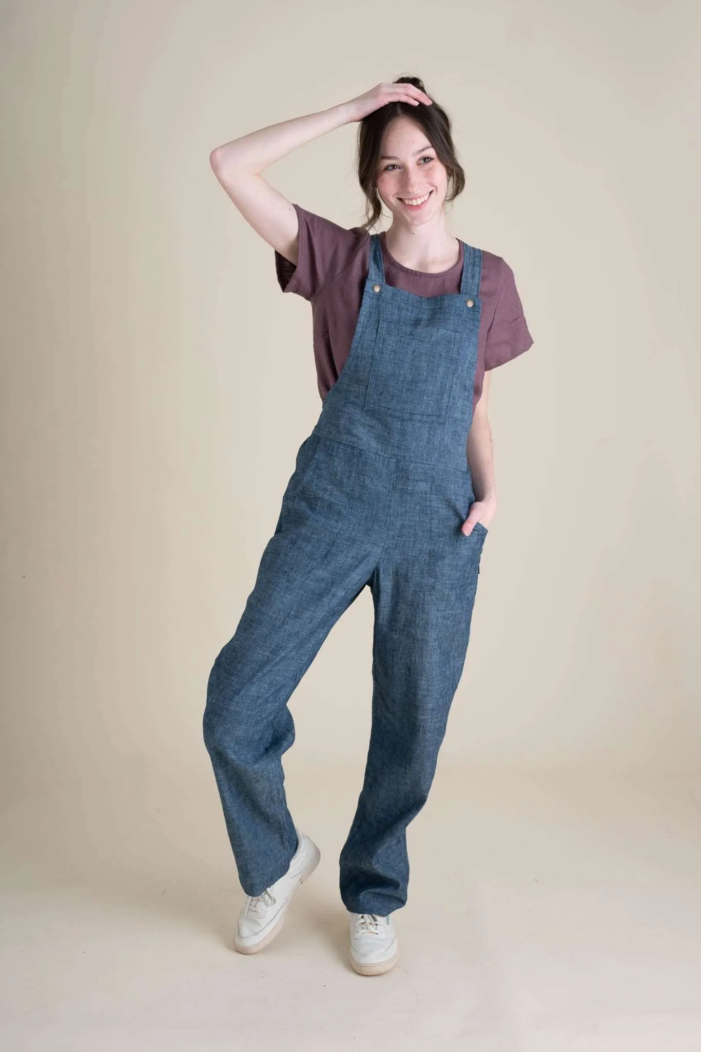 Market Overalls in Indigo Chambray