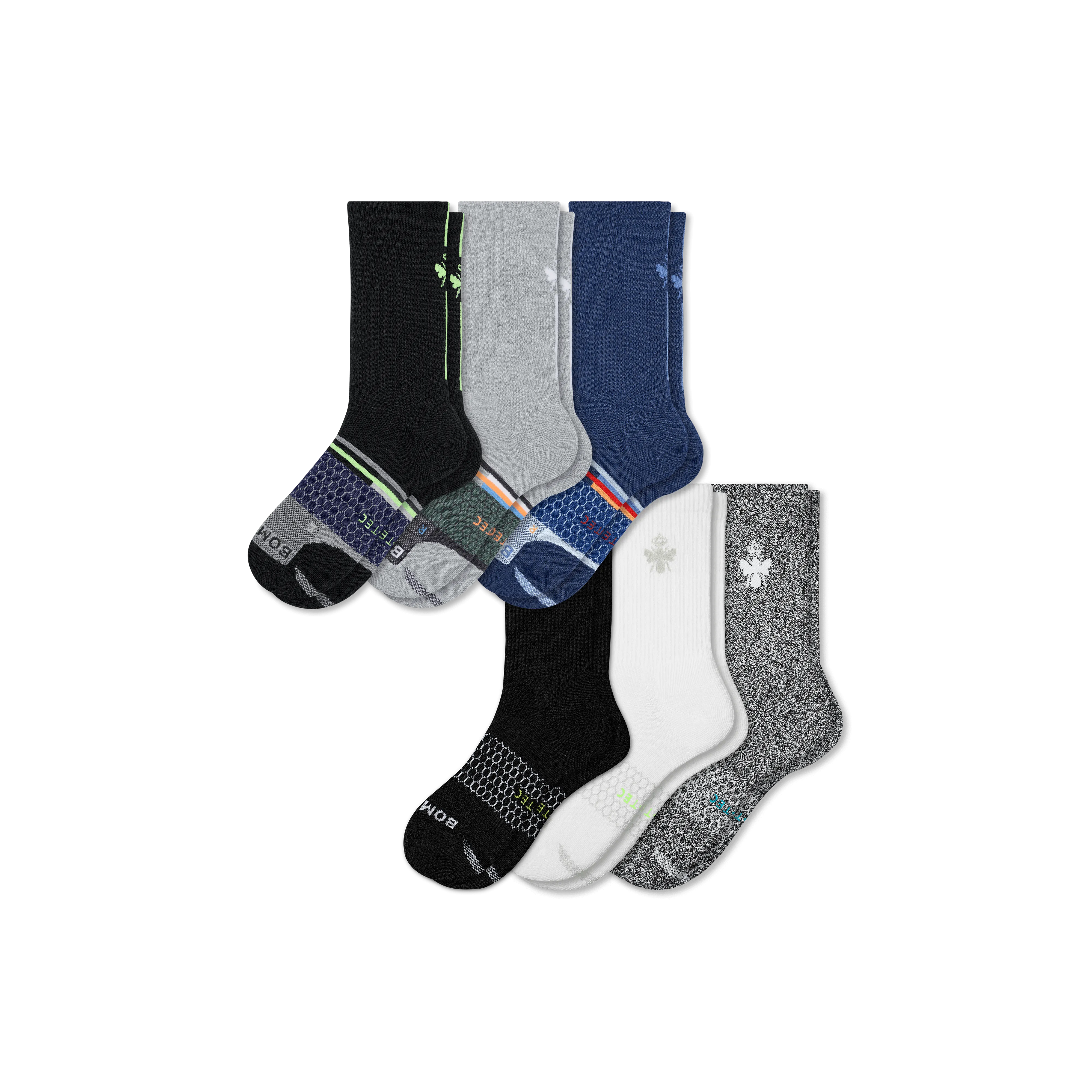 Men's All-Purpose Performance Calf Sock 6-Pack