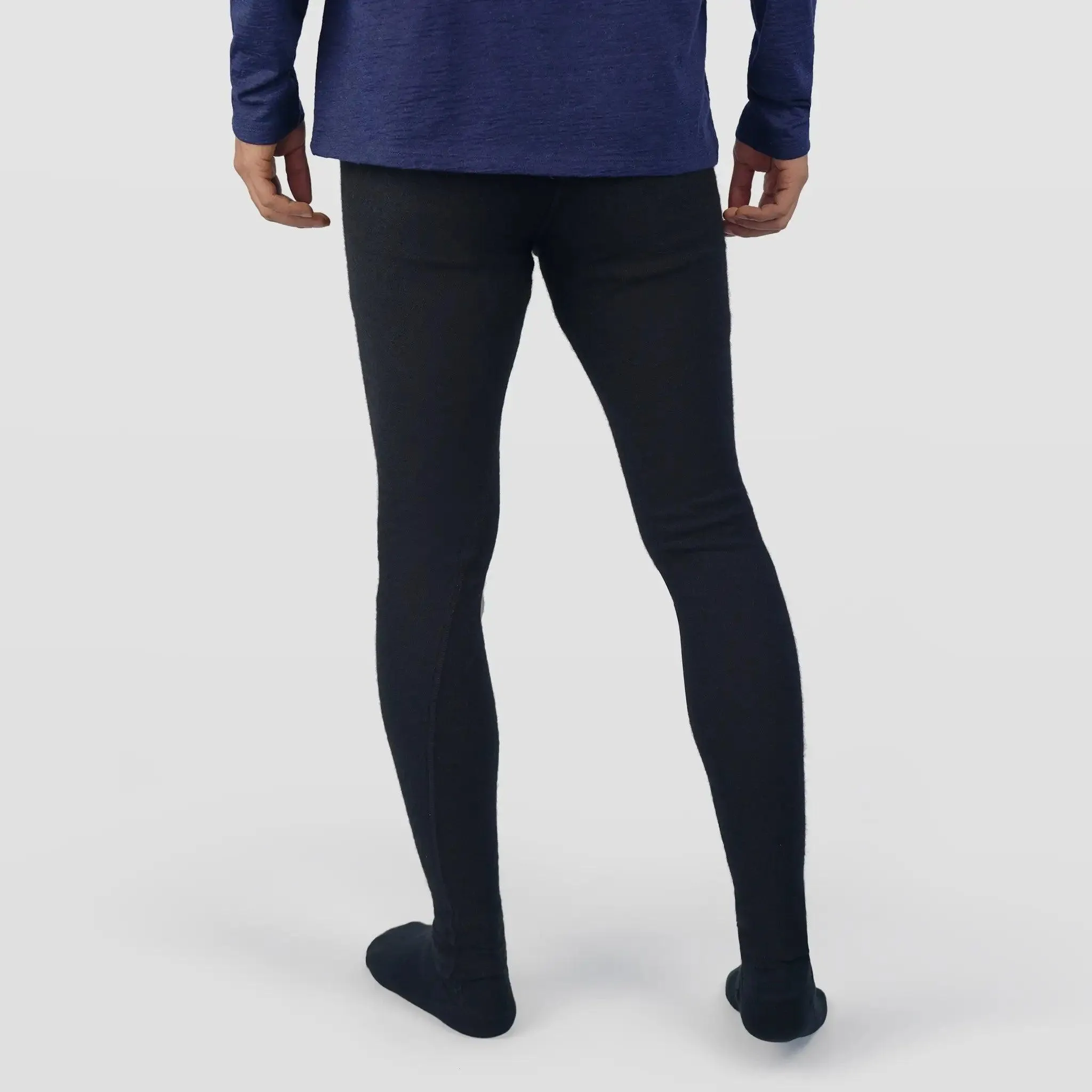 Men's Alpaca Wool Thermal Leggings: 250 Lightweight