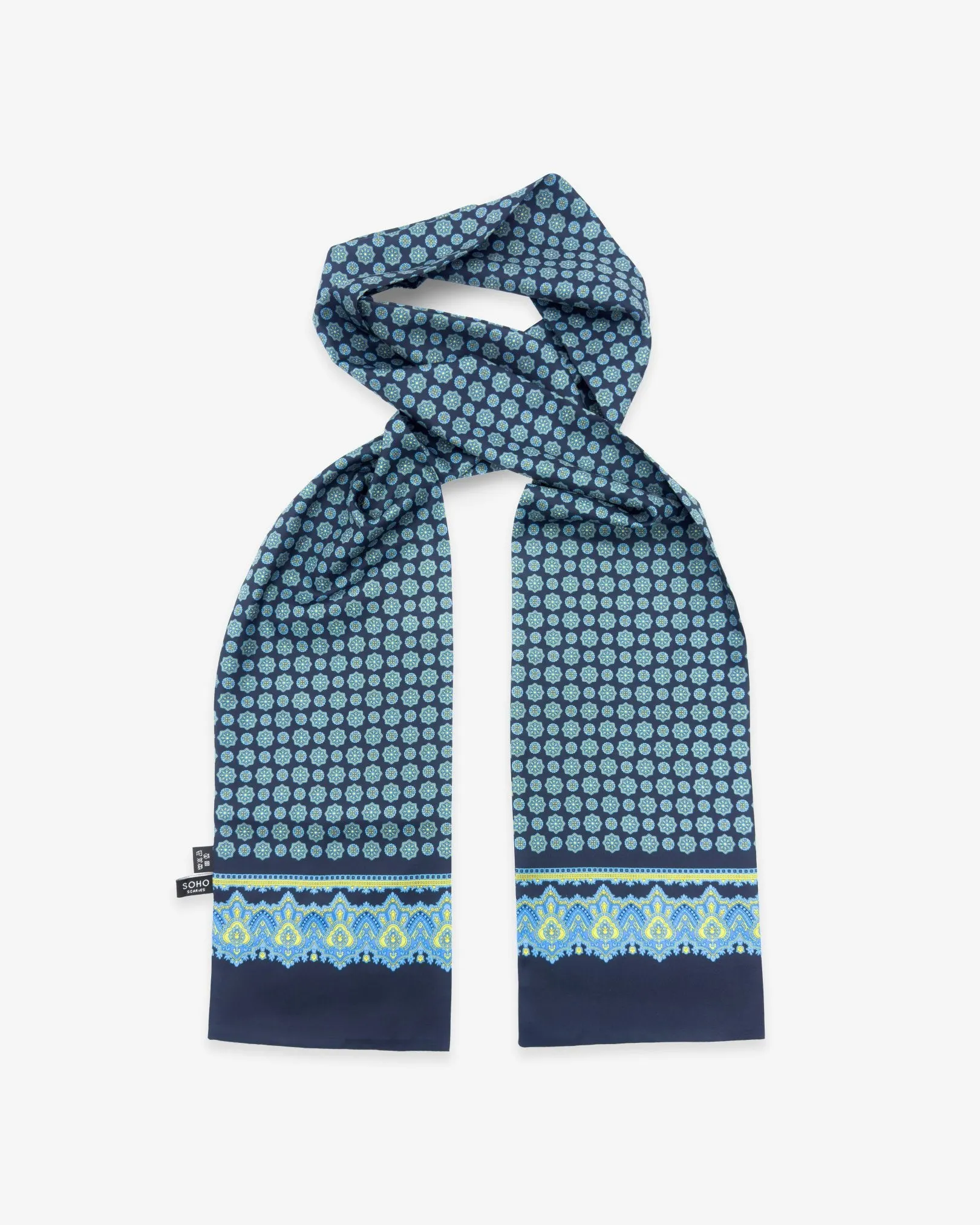 Men's Geometric Scarf - The James