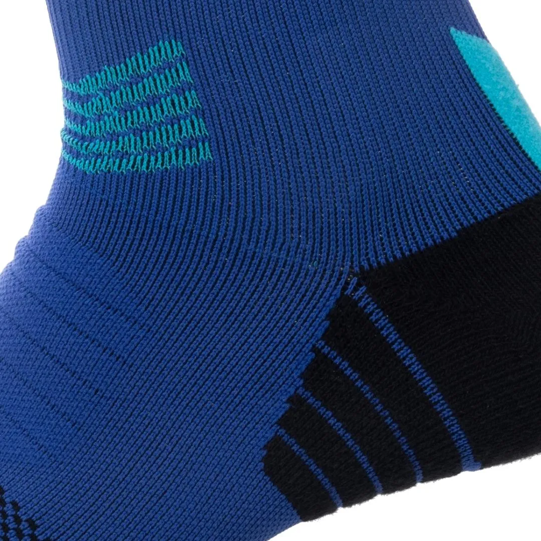 Men's Ride Soft Cycling Blue knee high socks 2-packs