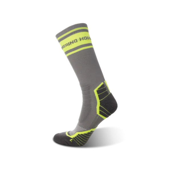 Men's Ride Soft Cycling Geometric crew socks 3-packs