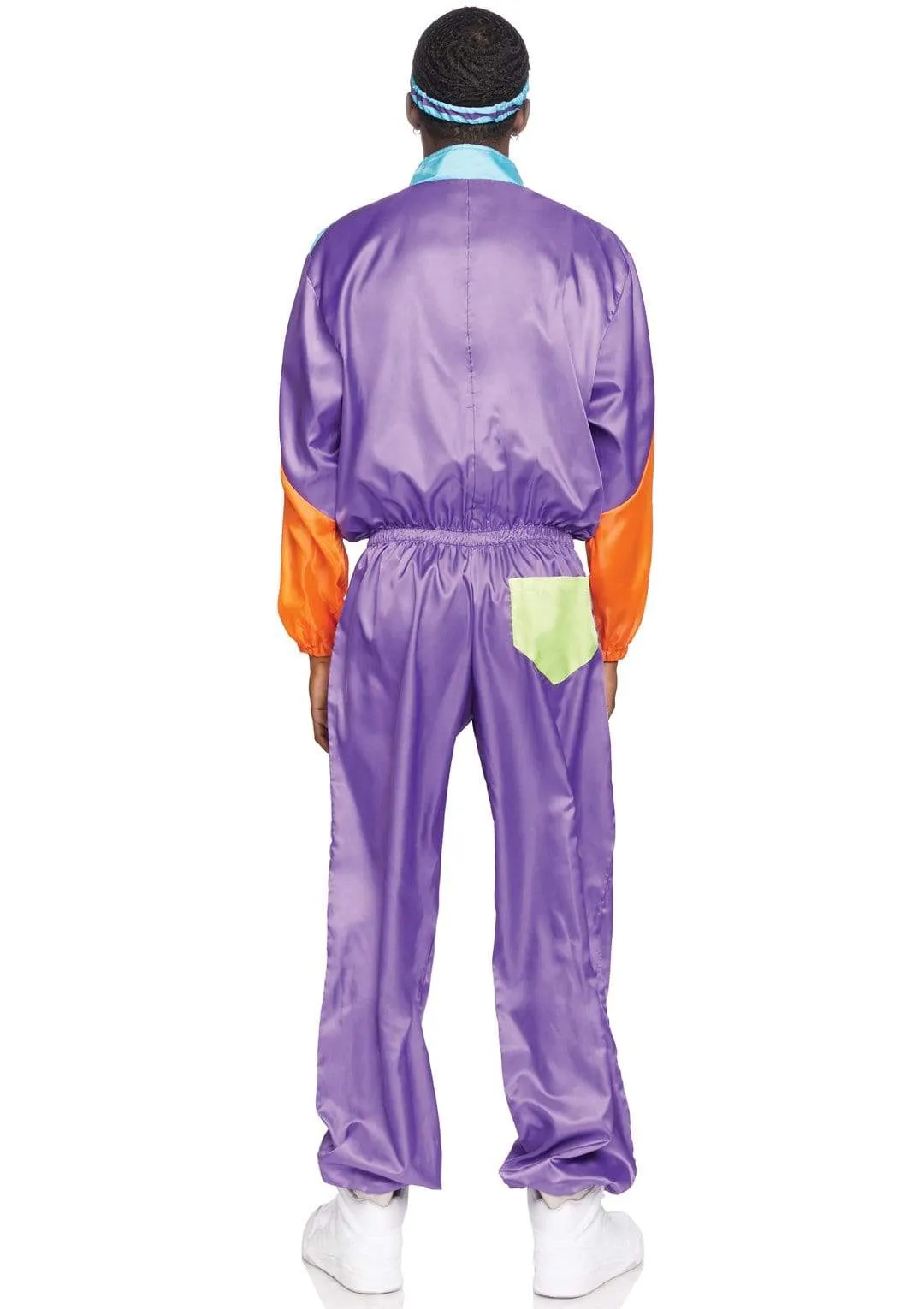 Men's Track Suit 80s Costume