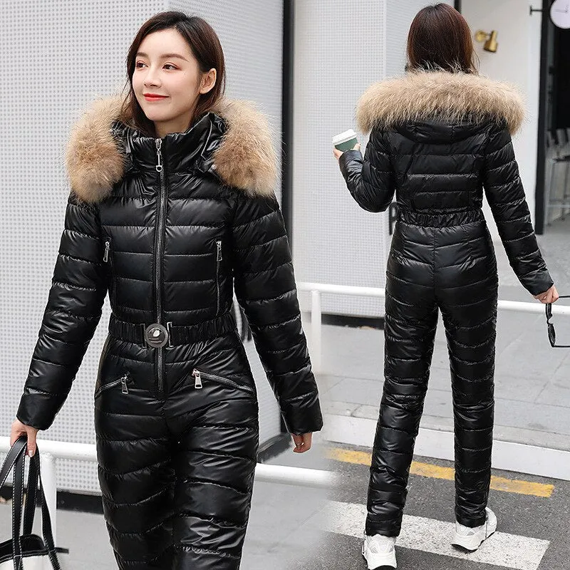 Metallic Winter Snowsuit