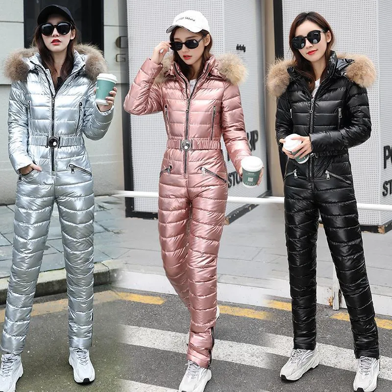 Metallic Winter Snowsuit