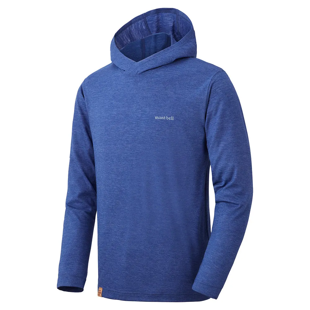 Montbell Mens Merino Wool Plus Light Hoodie