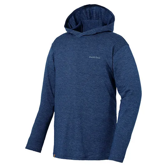 Montbell Mens Merino Wool Plus Light Hoodie