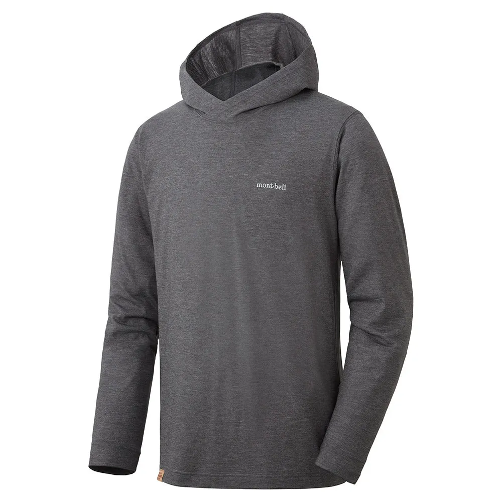 Montbell Mens Merino Wool Plus Light Hoodie