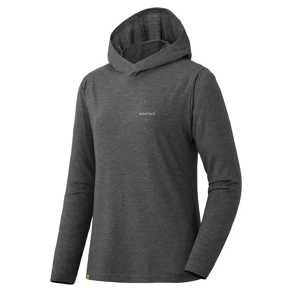 Montbell Womens Merino Wool Plus Light Hoodie